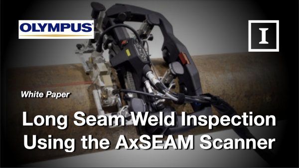 使用AxSEAM扫描仪检查长焊缝