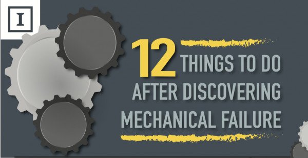 信息图表：发现机械故障后要做的12件事