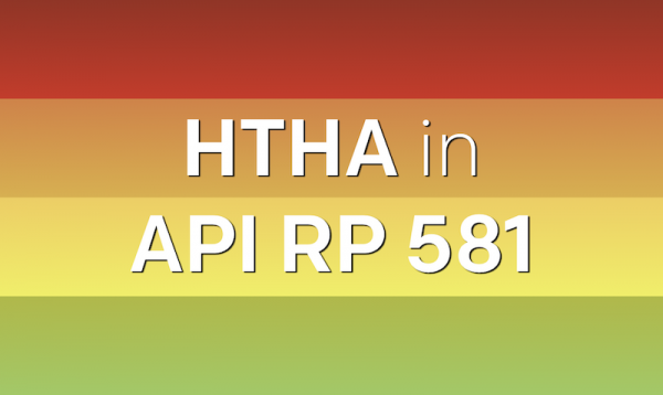 API RP 581 RBI方法中的高温氢攻击:评述