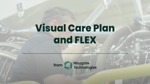 引入Waygate Technologies的视觉护理计划和Flex