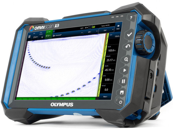 奥林巴斯支持FMC/TFM训练与OmniScan™X3缺陷探测器