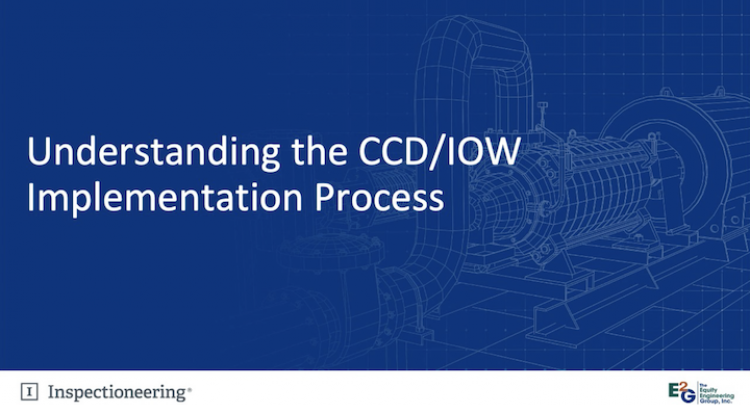 了解CCD/IOW的实施过程