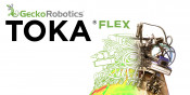 Gecko Robotics揭幕了最新检查机器人Toka®Flex